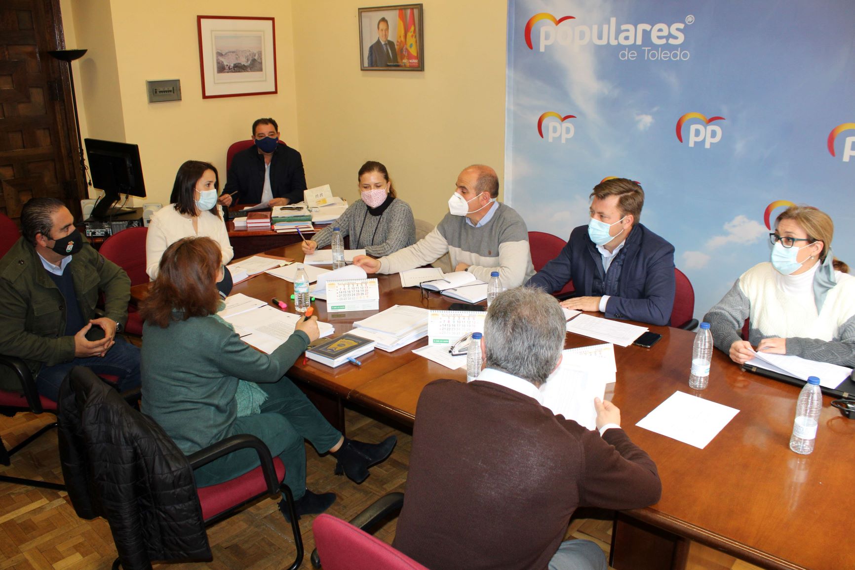 Reunión Grupo PP Diputación Toledo 141220web